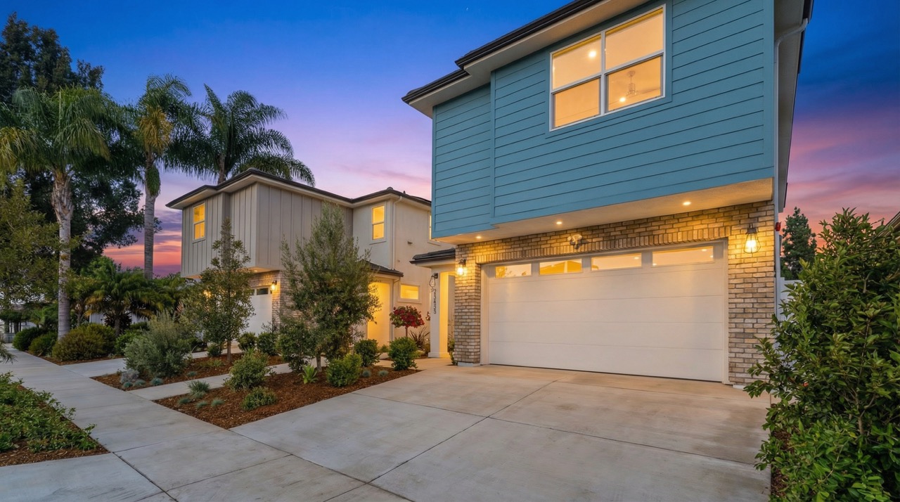 Clearwater Collection twilight community view