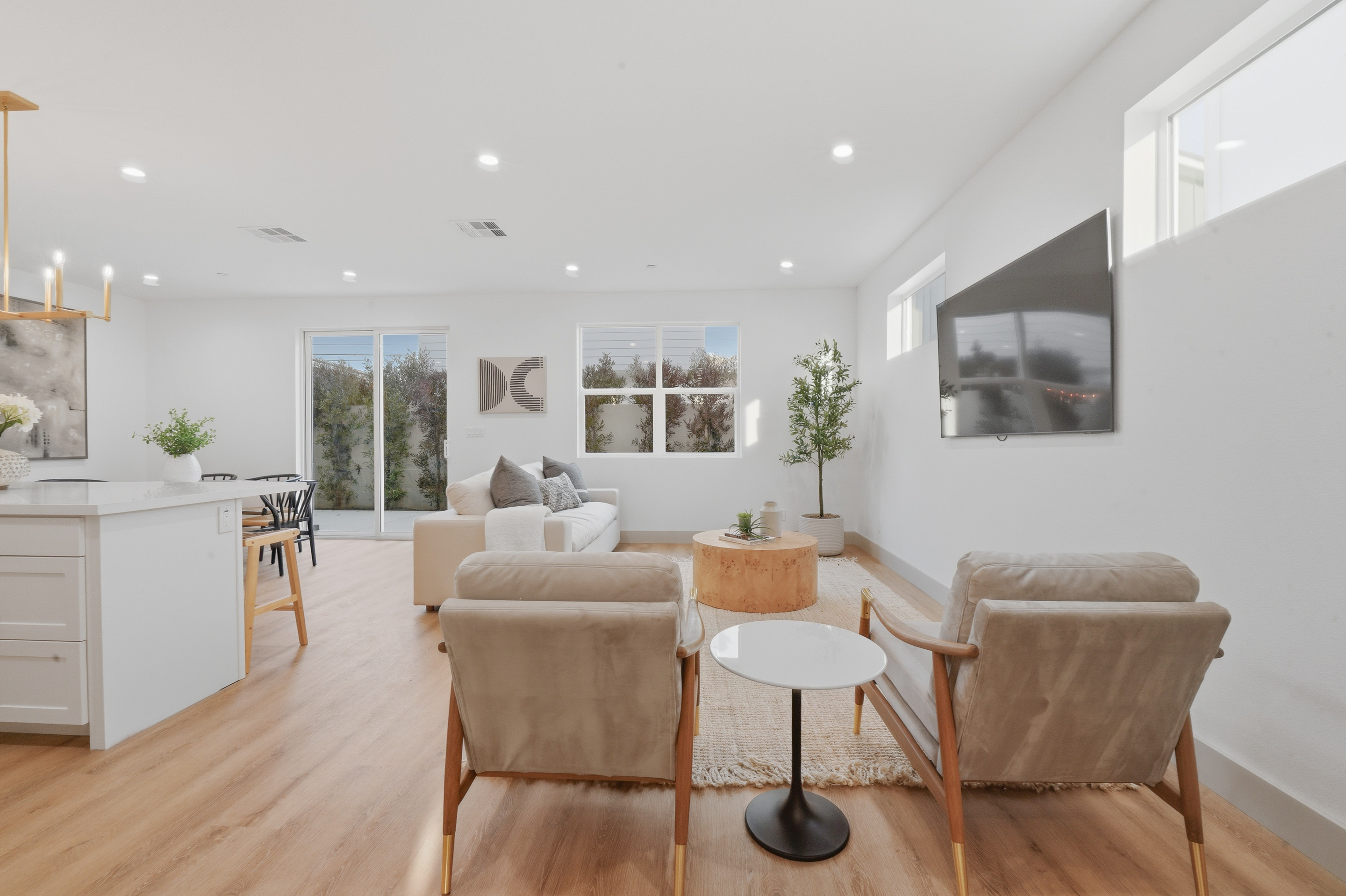 Plan A entry into living area