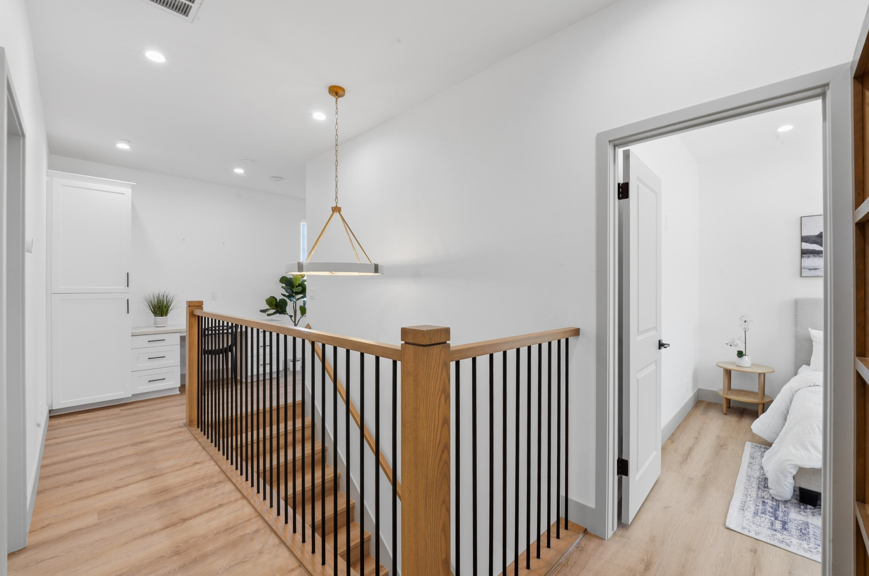 Plan A hall and stair angle 2