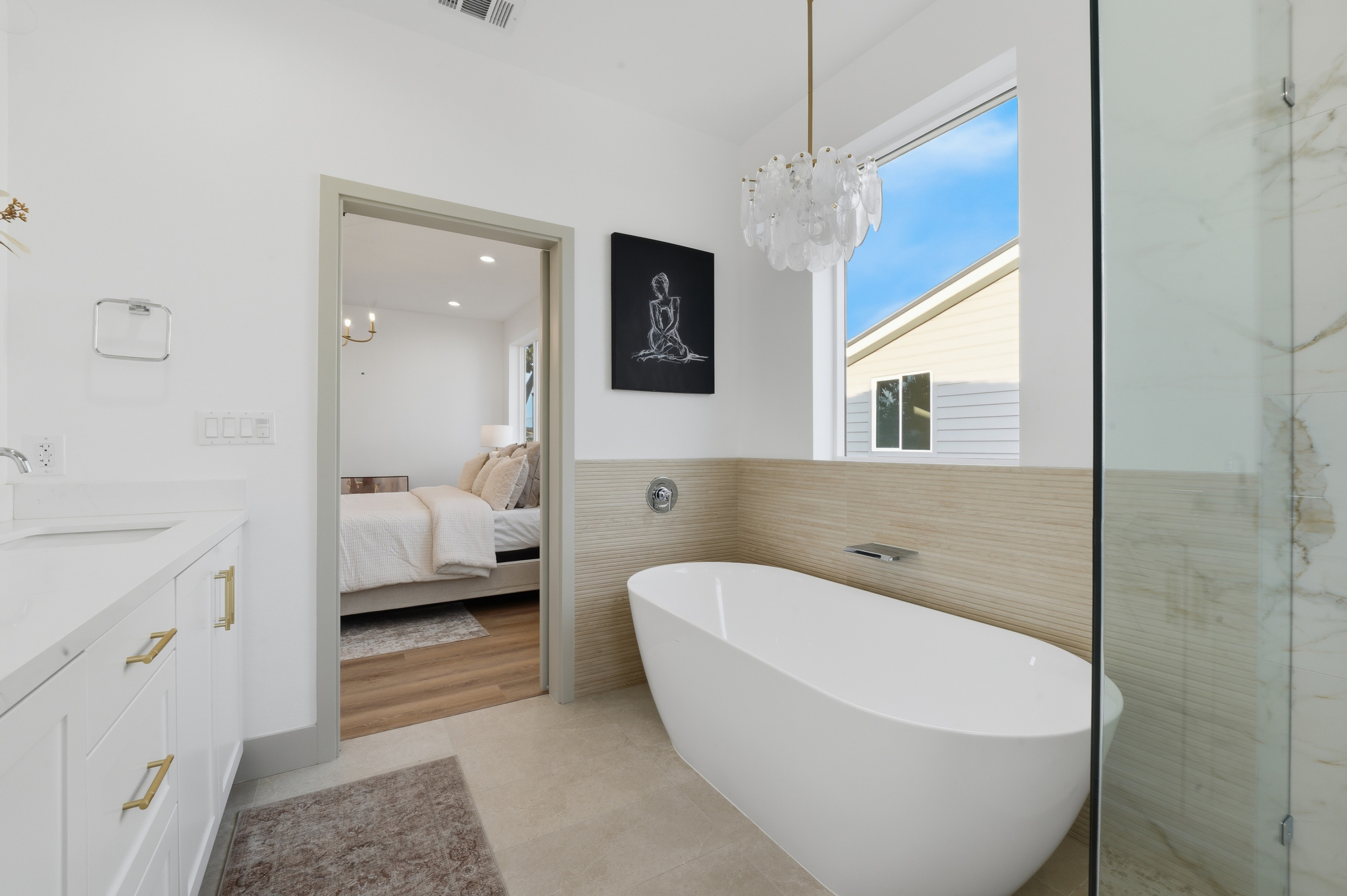 Plan A primary bath shower