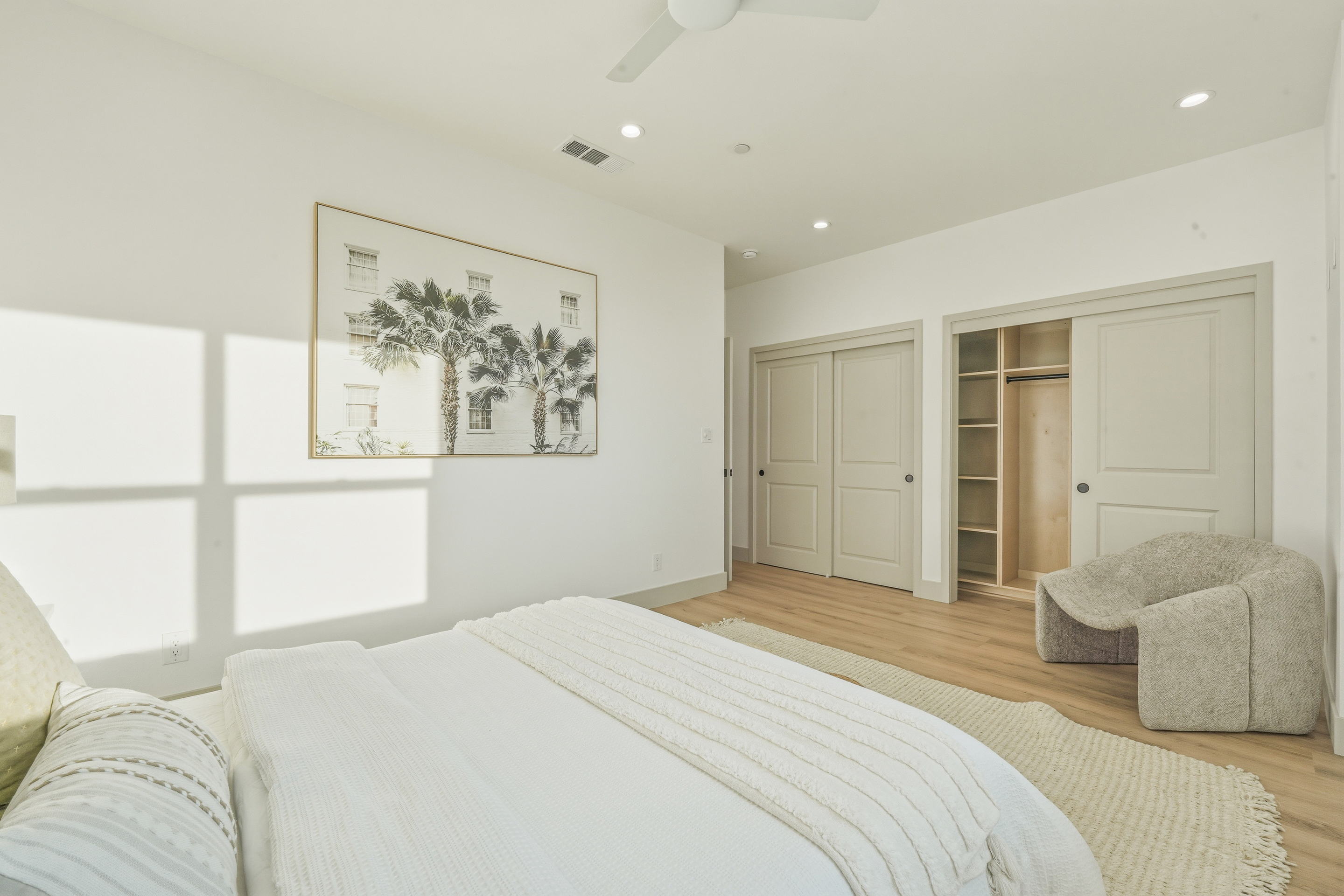 Plan A secondary bedroom