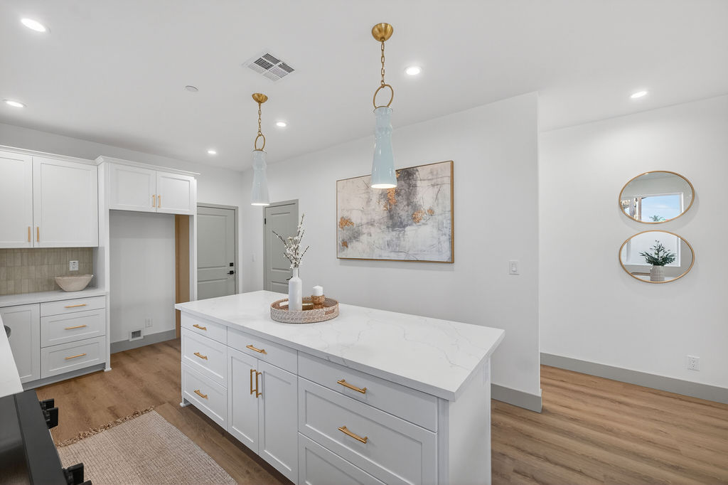 Plan B kitchen island detail