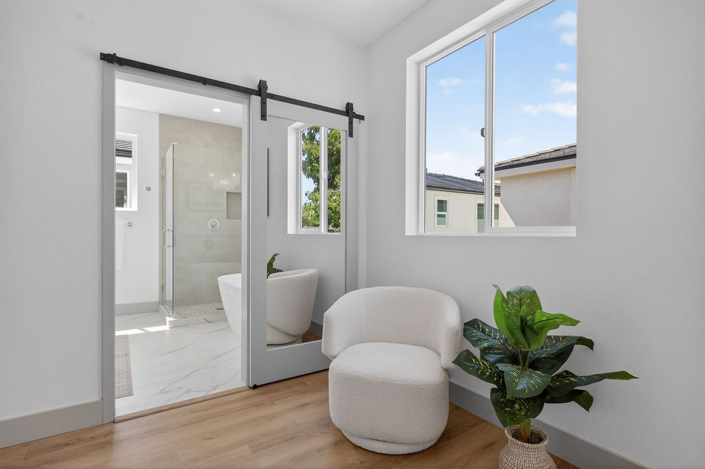 Plan B primary bedroom detail